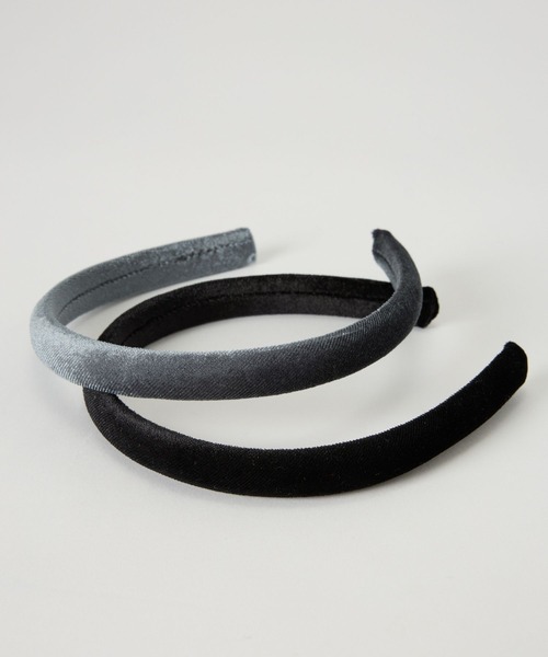 BARNYARDSTORM（バンヤードストーム）の「BARNYARDSTORM / ベルベットカチューシャ（カチューシャ・レディース・グレー/ブラック・FREE）」の17枚目の写真