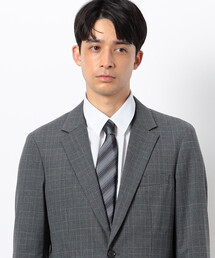 【シルク100％】シャドー ストライプ ネクタイ