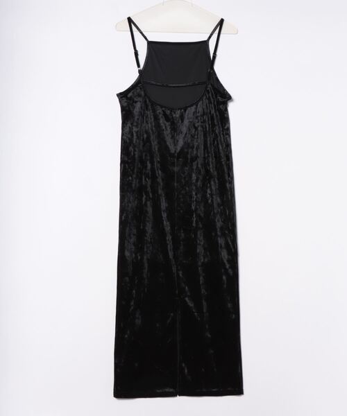 LOWRYS FARM（ローリーズファーム）の「タイトベロアキャミワンピース　143083（ワンピース・レディース・チャコールグレー/ブラウン/ブラック・FREE）」の16枚目の写真