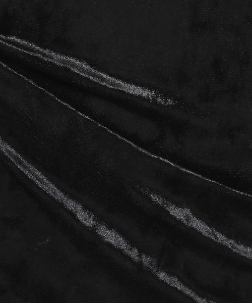 LOWRYS FARM（ローリーズファーム）の「タイトベロアキャミワンピース　143083（ワンピース・レディース・チャコールグレー/ブラウン/ブラック・FREE）」の14枚目の写真