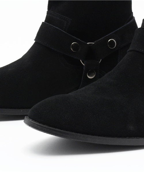 JACKROSE（ジャックローズ）の「スウェードレザーリングブーツ（ブーツ・メンズ・ベージュ/ブラック・M/L）」の9枚目の写真