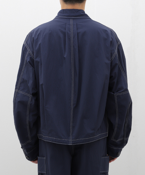 セール】Product Twelve(プロダクトトゥエルブ) Cropped Utility Shirt