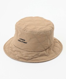 J.PRESS YORK STREET | 【UNISEX】ロゴ刺繍バケットハット(ハット)