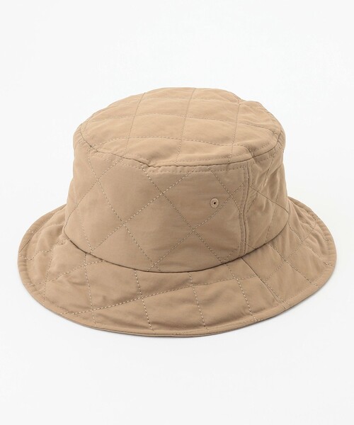 J.PRESS YORK STREET（ジェイプレスヨークストリート）の「【UNISEX】ロゴ刺繍バケットハット（ハット・メンズ・カーキ系/ベージュ系/ネイビー系・F）」の4枚目の写真