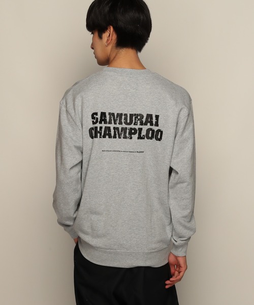 SAMURAI CHAMPLOO】サムライチャンプルー ムゲン クルーネック
