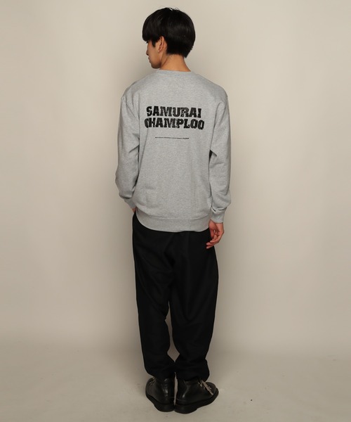 SAMURAI CHAMPLOO】サムライチャンプルー ムゲン クルーネック