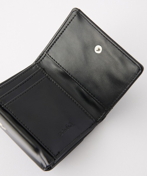 楽天市場】OLD ENGLISH LOGO BUCKLE FAUX LEATHER MINI WALLET X