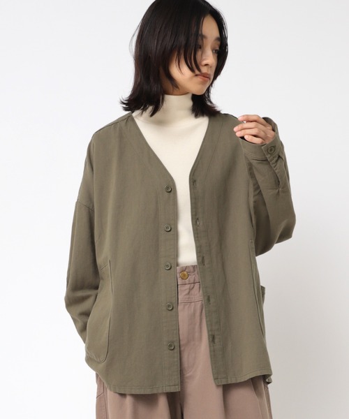 B2857 フレンチワークシャツジャケット（シャツ/ブラウス）｜URCH RNA
