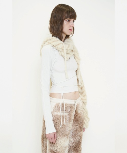 最終価格！2WAY HOODED MUFFLER KNIT 最終価格！2WAY HOODED MUFFLER KNIT