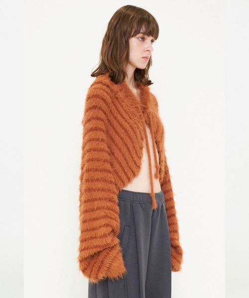 最終価格！2WAY HOODED MUFFLER KNIT VIAVANDA（ヴィアヴァンダ）の「2WAY HOODED MUFFLER KNIT