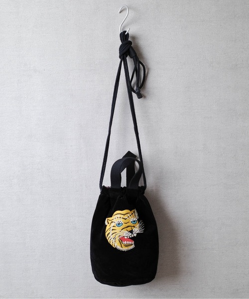 HOUSTON（ヒューストン）の「【HS1】【HOUSTON】VELVETEEN EFFECT BAG