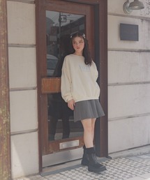 GLOBAL WORK | やわらかグラフィックスウェット/AND YUA ANY/135846(スウェット)