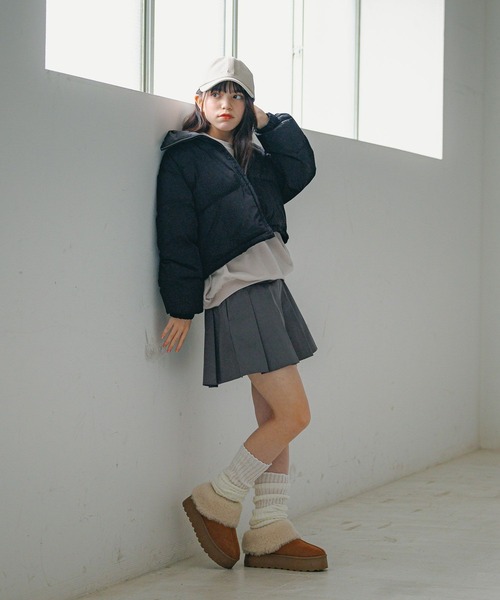 GLOBAL WORK（グローバルワーク）の「やわらかグラフィックスウェット/AND YUA ANY/135846（スウェット・キッズ・ブラック/アイボリー/グレイッシュベージュ/チャコール/ライトベージュ・150cm/160cm）」の14枚目の写真