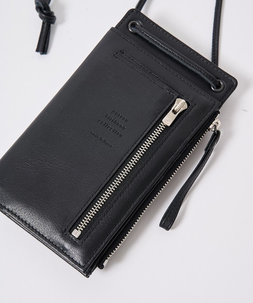 yorozu（ヨロズ）の「【YOROZU / ヨロズ】別注 WK.MULTI WALLET（ショルダーバッグ・メンズ・ブラック・FREE）」の10枚目の写真