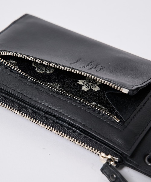 yorozu（ヨロズ）の「【YOROZU / ヨロズ】別注 WK.MULTI WALLET（ショルダーバッグ・メンズ・ブラック・FREE）」の11枚目の写真