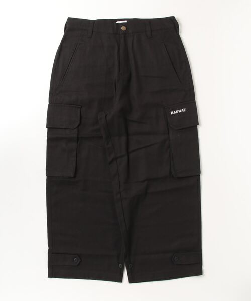 BADWAY（バッドウェイ）の「M-47 color cargo pants（カーゴパンツ・メンズ・ブラウン/ブラック・MEDIUM/LARGE）」の2枚目の写真