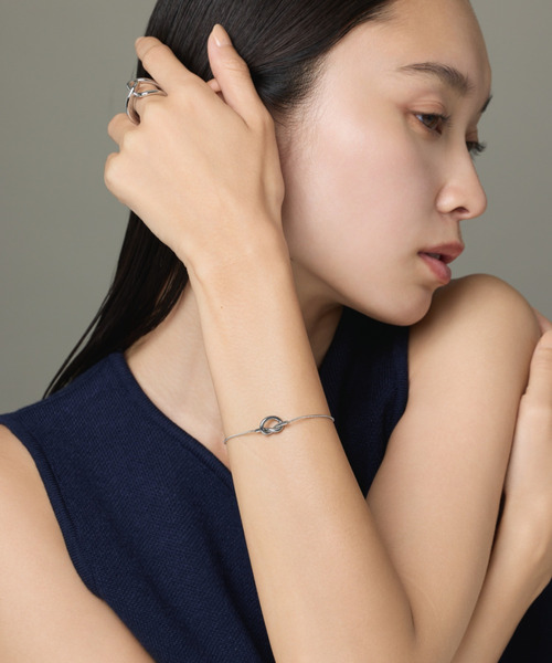 ciite' surgical stainless(シーテサージカルステンレス)の「【 金属アレルギー対応 】 ノットブレスレット サージカルステンレス(ブレスレット・レディース・ゴールド/シルバー/ピンクゴールド・FREE)」の10枚目の写真