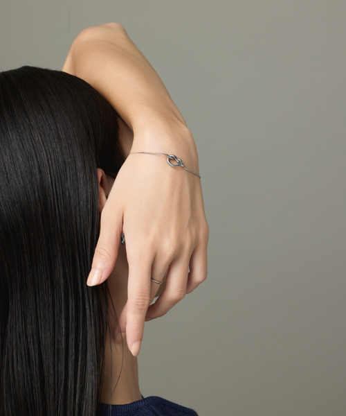 ciite' surgical stainless(シーテサージカルステンレス)の「【 金属アレルギー対応 】 ノットブレスレット サージカルステンレス(ブレスレット・レディース・ゴールド/シルバー/ピンクゴールド・FREE)」の11枚目の写真