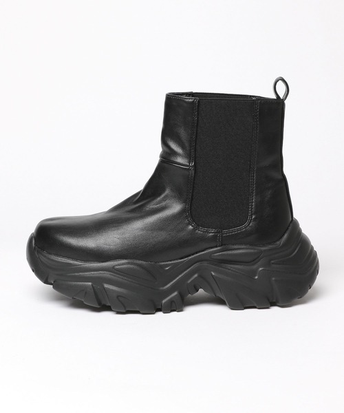 FOREVER 21（フォーエバー トゥエンティーワン）の「【2024FW】2WAYカバーサイドゴアブーツ（ブーツ・レディース・ブラック・LARGE/MEDIUM/X-LARGE）」の8枚目の写真