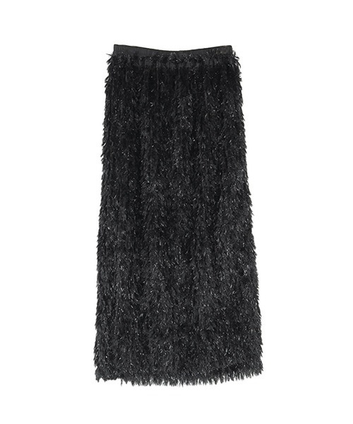 :ETHROF(イーサオブ)の「GLITTER FEATHER SKIRT(スカート・レディース・ブラック/グレー/ブルー・MEDIUM)」の13枚目の写真