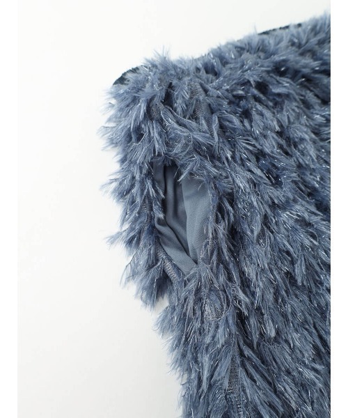 :ETHROF(イーサオブ)の「GLITTER FEATHER SKIRT(スカート・レディース・ブラック/グレー/ブルー・MEDIUM)」の16枚目の写真