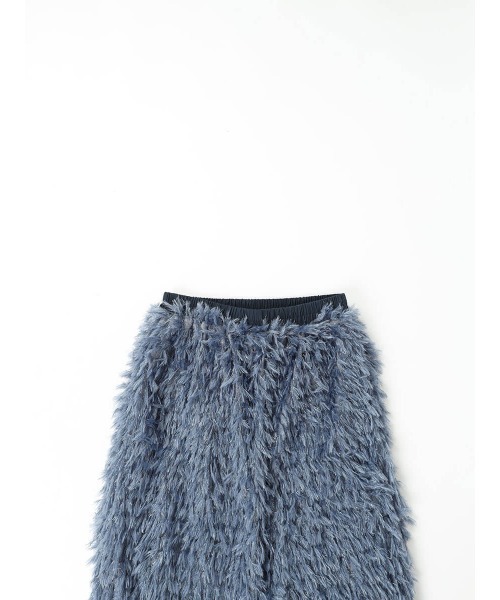 :ETHROF(イーサオブ)の「GLITTER FEATHER SKIRT(スカート・レディース・ブラック/グレー/ブルー・MEDIUM)」の17枚目の写真