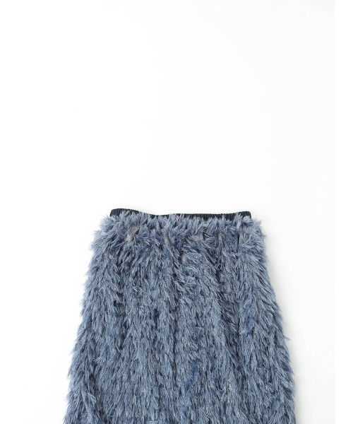 :ETHROF(イーサオブ)の「GLITTER FEATHER SKIRT(スカート・レディース・ブラック/グレー/ブルー・MEDIUM)」の19枚目の写真