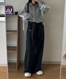 nemne store | 【Seoup】ジャンプスーツ風リボンパンツ(その他パンツ)