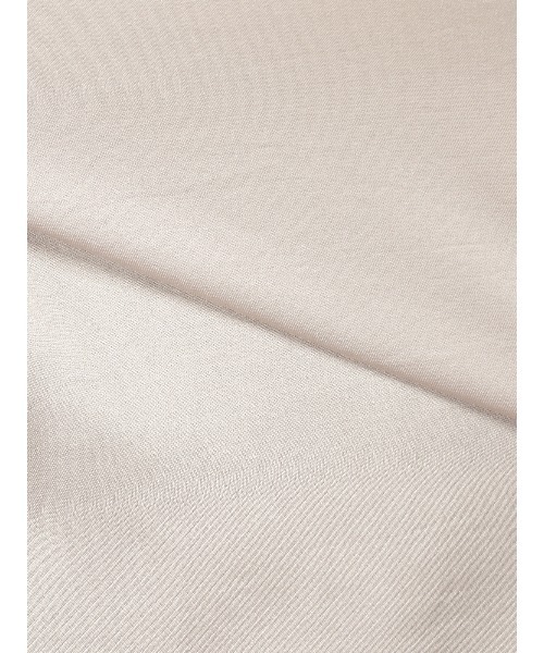 SUIT SQUARE（スーツスクエア）の「アスコットタイブラウス 8分袖 ハンドウォッシュ ヴィンテージサテン 無地（シャツ/ブラウス・レディース・アイボリー/ラベンダー/ブルー/ブラウン/ベージュ・38(9号)/40(11号)）」の8枚目の写真