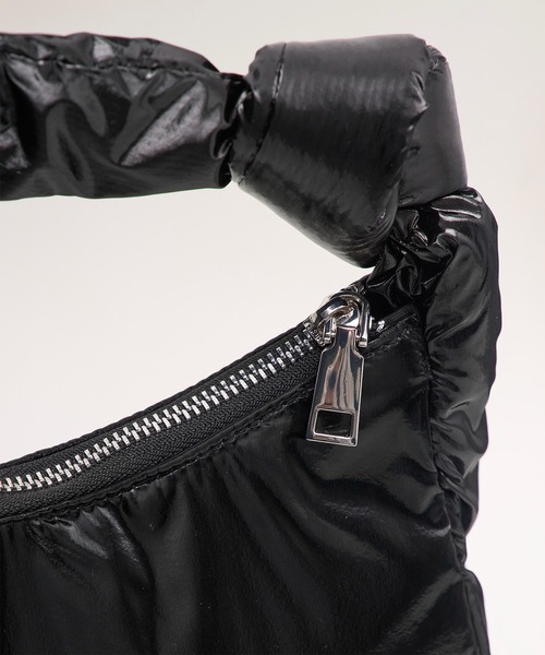 PUBLIC TOKYO（パブリックトウキョウ）の「キルティングハンドBAG（ハンドバッグ・レディース・シルバー/ブラック・FREE）」の16枚目の写真