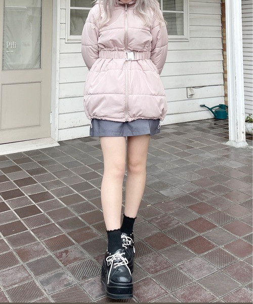 ファーフードダウン（ダウンジャケット/コート）｜abc une face（アーベーセーアンフェイス）