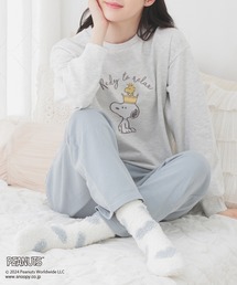 Honeys（ハニーズ）の「スヌーピー／ルームウェア（上下セット）（ルームウェア/パジャマ）」