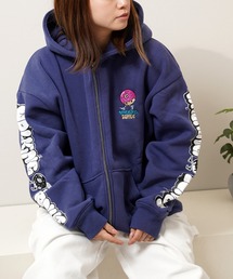 ドーナツモチーフ 裏起毛 ジップパーカー / Heavyweight Lined Zip Hoodie