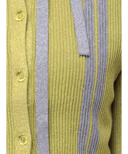 jouetie（ジュエティ）の「ラメラインアンサンブルニット サマーニット（アンサンブル・レディース・ブラック/グリーン/レッド・MEDIUM）」の7枚目の写真