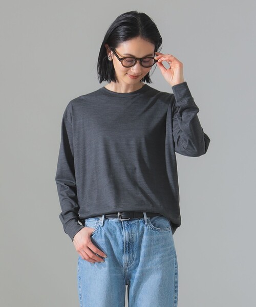 セール】【別注】SLOANE / クルーネック ロングスリーブ Tシャツ