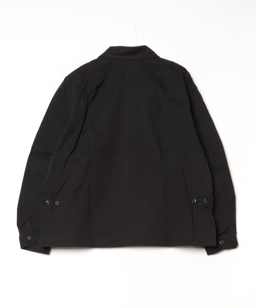 WEWILL（ウィーウィル）の「WEWILL / ウィーウィル : ZIP-UP TRUCKER JACKET : W-014-3004[COR]（ブルゾン・メンズ・ブラック・2）」の2枚目の写真