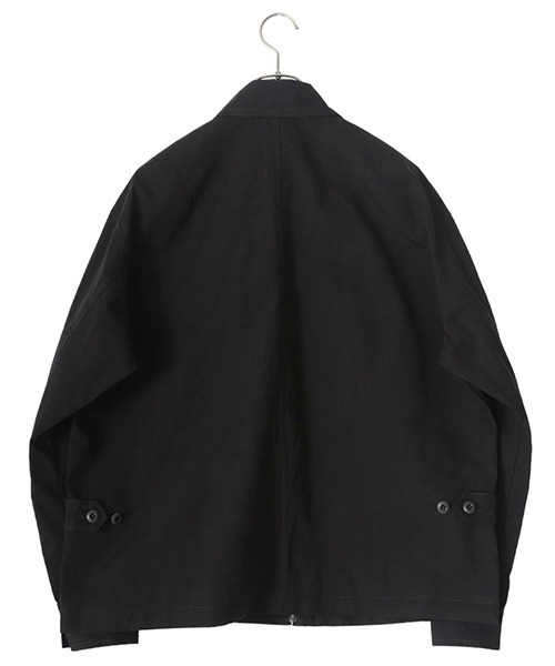 WEWILL（ウィーウィル）の「WEWILL / ウィーウィル : ZIP-UP TRUCKER JACKET : W-014-3004[COR]（ブルゾン・メンズ・ブラック・2）」の4枚目の写真