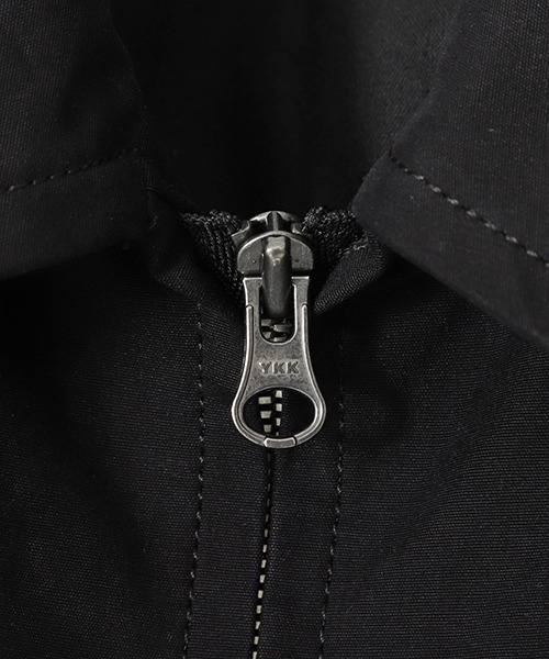 WEWILL（ウィーウィル）の「WEWILL / ウィーウィル : ZIP-UP TRUCKER JACKET : W-014-3004[COR]（ブルゾン・メンズ・ブラック・2）」の5枚目の写真