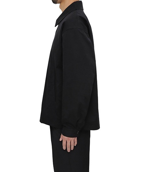 WEWILL（ウィーウィル）の「WEWILL / ウィーウィル : ZIP-UP TRUCKER JACKET : W-014-3004[COR]（ブルゾン・メンズ・ブラック・2）」の10枚目の写真
