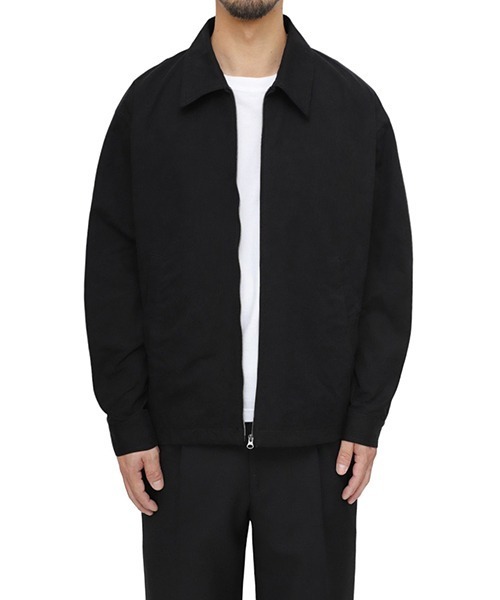 WEWILL（ウィーウィル）の「WEWILL / ウィーウィル : ZIP-UP TRUCKER JACKET : W-014-3004[COR]（ブルゾン・メンズ・ブラック・2）」の12枚目の写真