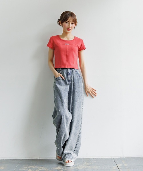 GLOBAL WORK（グローバルワーク）の「大人見えアソートデニム/AND YUA ANY/147477（デニムパンツ・キッズ・ブラック/ブルー/ブルー系4/ブルー系2・SMALL/MEDIUM）」の20枚目の写真