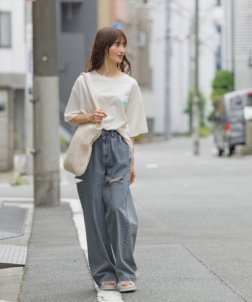 GLOBAL WORK（グローバルワーク）の「大人見えアソートデニム/AND YUA ANY/147477（デニムパンツ・キッズ・ブラック/ブルー/ブルー系4/ブルー系2・SMALL/MEDIUM）」の21枚目の写真