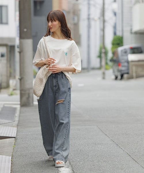 GLOBAL WORK（グローバルワーク）の「大人見えアソートデニム/AND YUA ANY/147477（デニムパンツ・キッズ・ブラック/ブルー/ブルー系4/ブルー系2・SMALL/MEDIUM）」の22枚目の写真