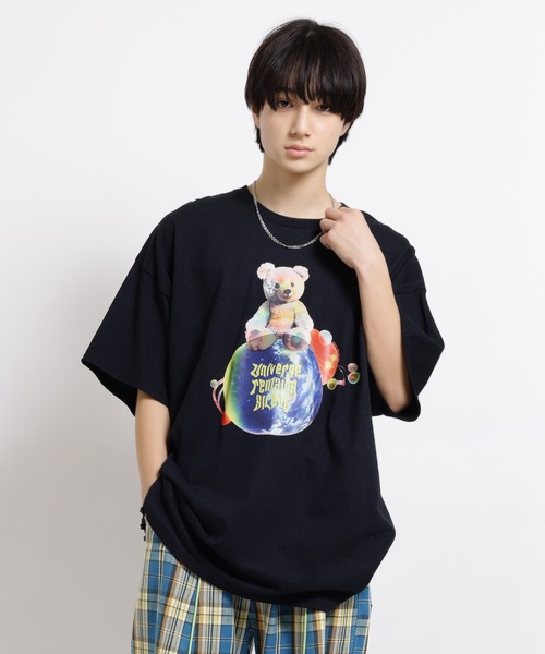 MILKBOY（ミルクボーイ）の「UNIVERSE Tシャツ（Tシャツ/カットソー・レディース・A/B/C・M/L）」の3枚目の写真
