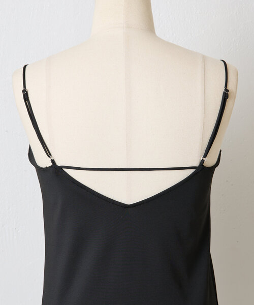 COLLAGE GALLARDAGALANTE（コラージュガリャルダガランテ）の「スムースキャミソール（キャミソール・レディース・ホワイト/ブラック・FREE）」の20枚目の写真