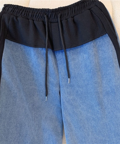 セール】デニムドッキングセットアップ/パンツセット（デニム