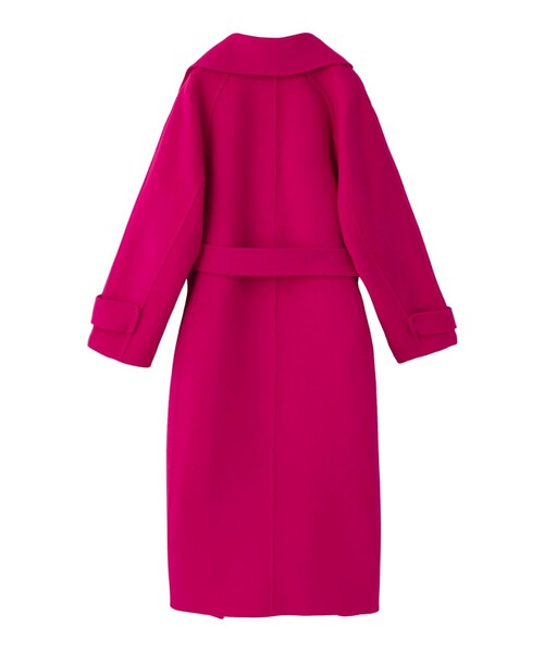 未使用級★ANAYI★シャルムリバーフーデットコート★ウール100％★ 未使用級☆ANAYI☆シャルムリバーフーデットコート☆ウール100