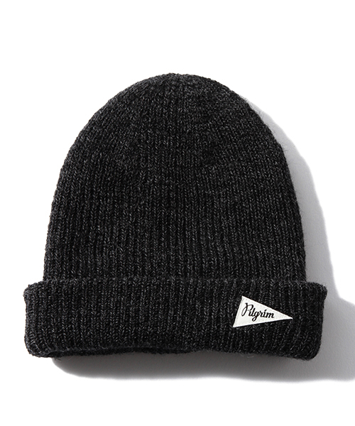 Pilgrim Surf Supply（ピルグリムサーフサプライ）の「Pilgrim Surf+Supply / Wool RibWatch Cap（ハット・メンズ・オフホワイト/グレー/ブラック系その他/ブラック/オリーブ/ネイビー・ONE SIZE）」の3枚目の写真