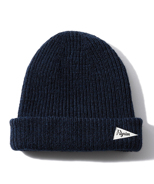 Pilgrim Surf Supply（ピルグリムサーフサプライ）の「Pilgrim Surf+Supply / Wool RibWatch Cap（ハット・メンズ・オフホワイト/グレー/ブラック系その他/ブラック/オリーブ/ネイビー・ONE SIZE）」の6枚目の写真