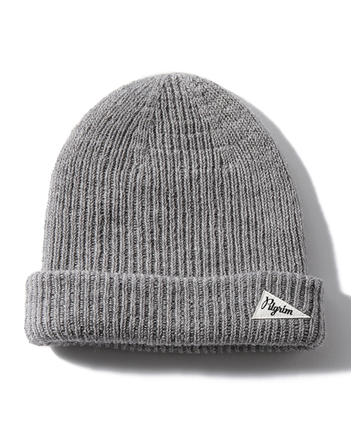 Pilgrim Surf Supply（ピルグリムサーフサプライ）の「Pilgrim Surf+Supply / Wool RibWatch Cap（ハット・メンズ・オフホワイト/グレー/ブラック系その他/ブラック/オリーブ/ネイビー・ONE SIZE）」の4枚目の写真